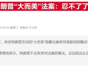 马斯克痛批共和党税改分析预计特斯拉业务将遭法案全面重击