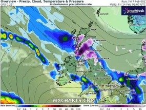 浪漫的英国人将在情人节遭遇北欧暴风雪
