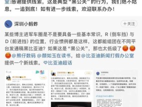 挡位设计反常规？比亚迪李云飞：不要为了黑而黑