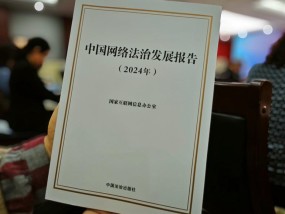 2024年中国网络立法、网络执法、网络司法等工作取得新成效新突破
