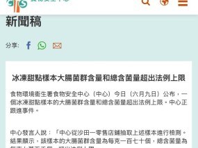 “蜜雪冰城”不再“甜蜜蜜”？含菌量超标被通报