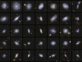 欧洲一架研究黑暗宇宙的望远镜揭示了遥远星系的新图像
